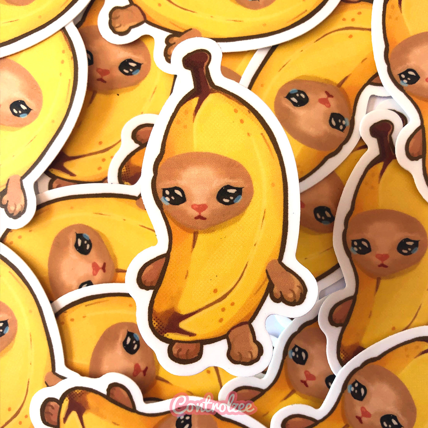 Banana Cat Sticker
