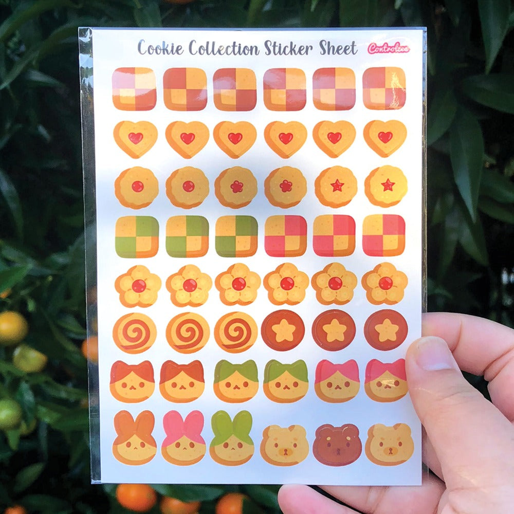 Cookie Collection Sticker Sheet