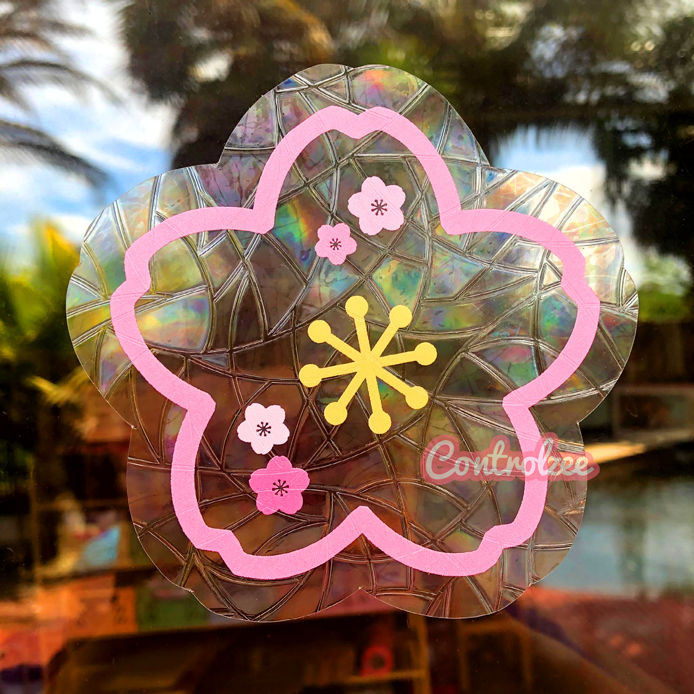 Sakura Sun Catcher Window Cling