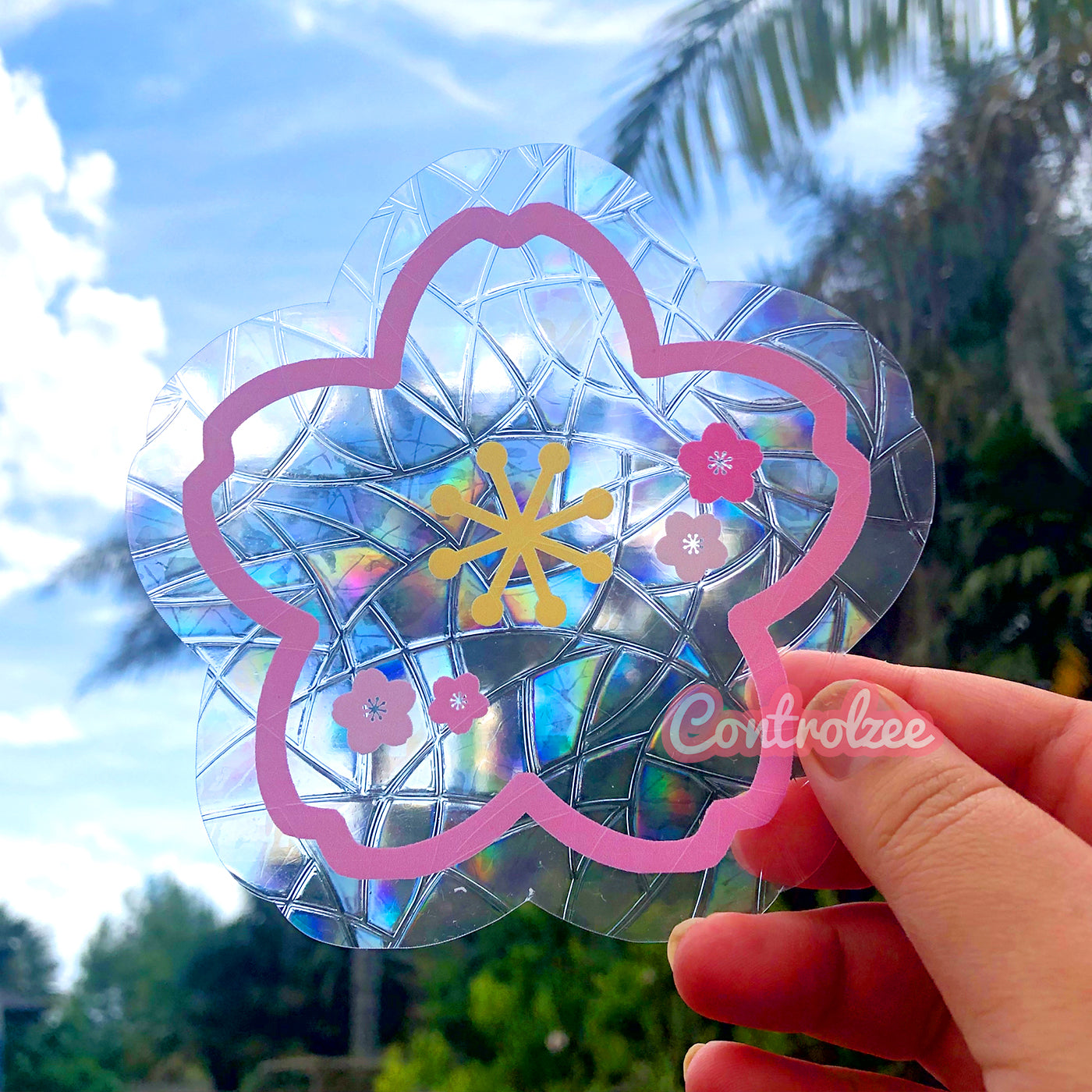 Sakura Sun Catcher Window Cling