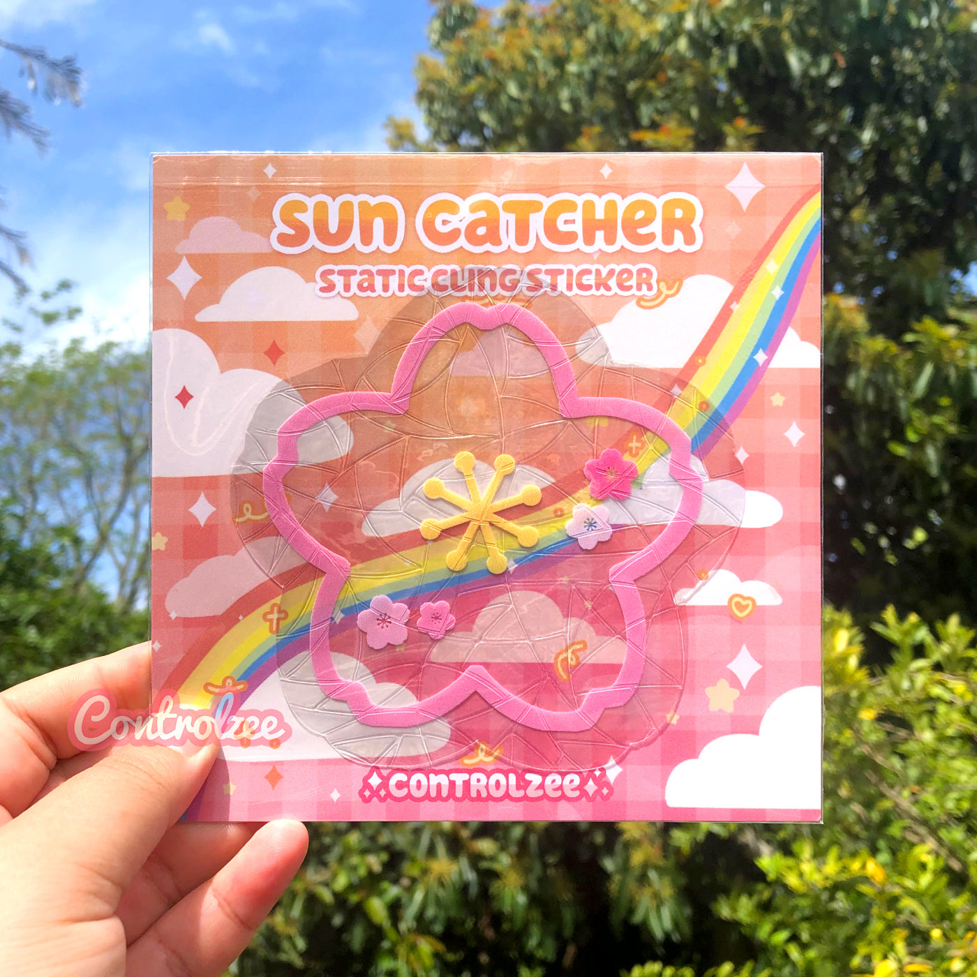 Sakura Sun Catcher Window Cling