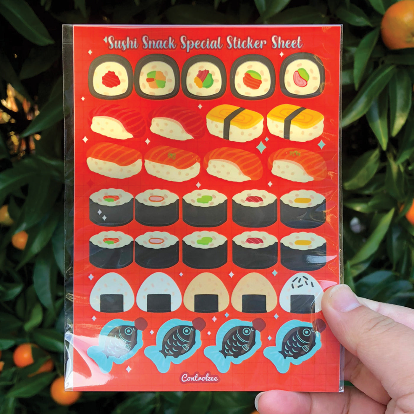 Sushi Snack Special Sticker Sheet