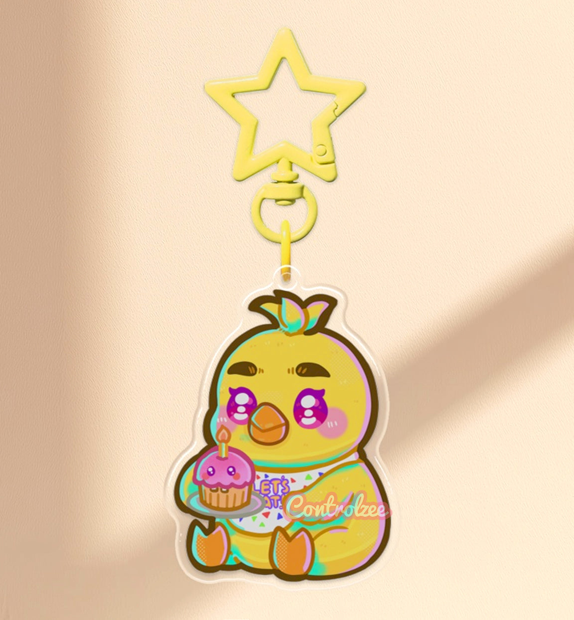 Chica the Chicken Keychain