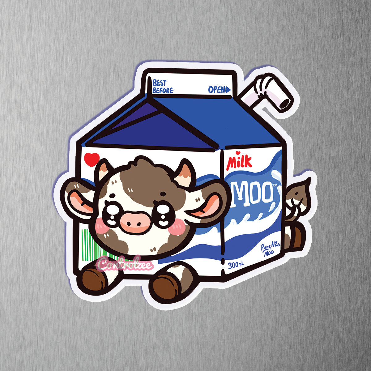 Milkbox Moo Magnet