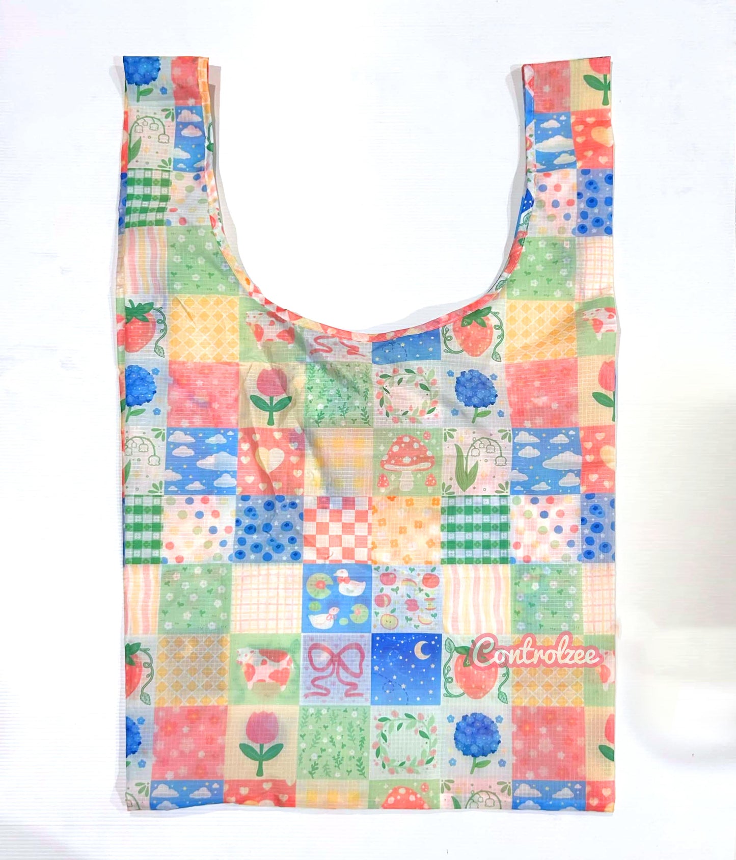 Quilt Reusable Shopping Bag