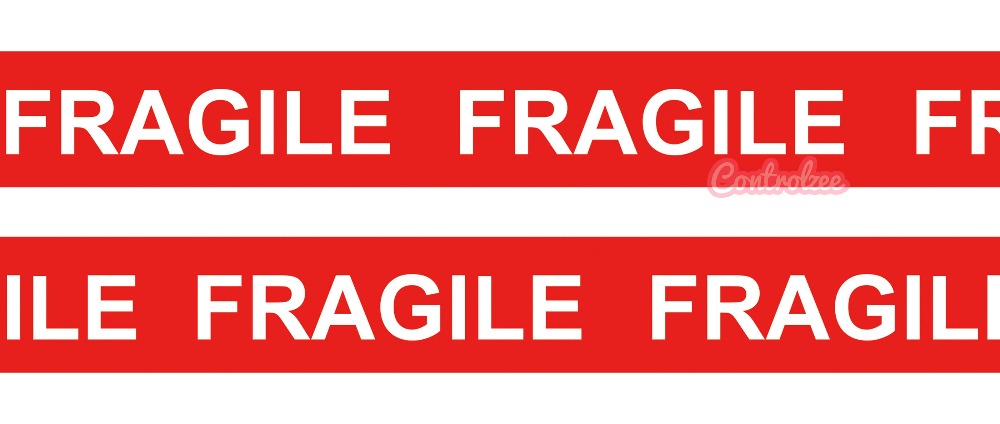 FRAGILE Washi Tape (Red)