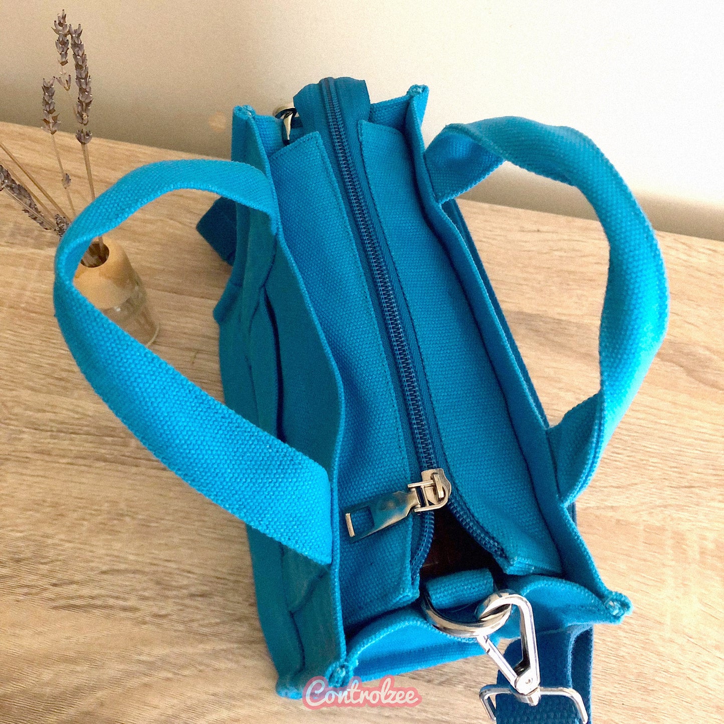 Blue Frog Tote Bag