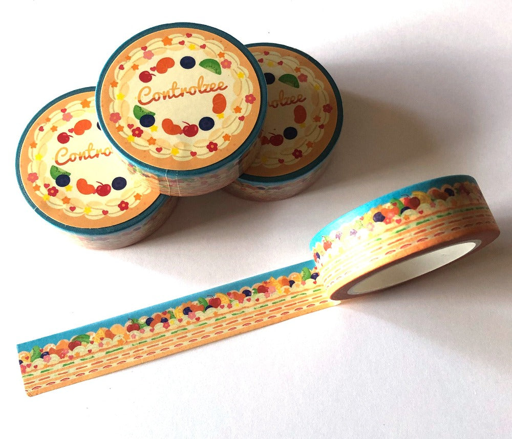 Fruit Cream Cake Washi Tape
