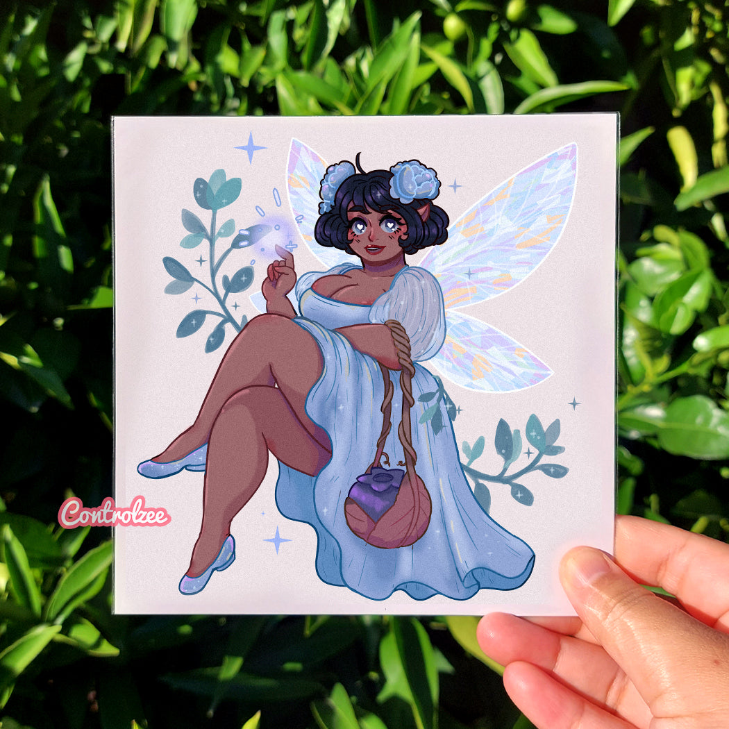 Periwinkle Fairy Print