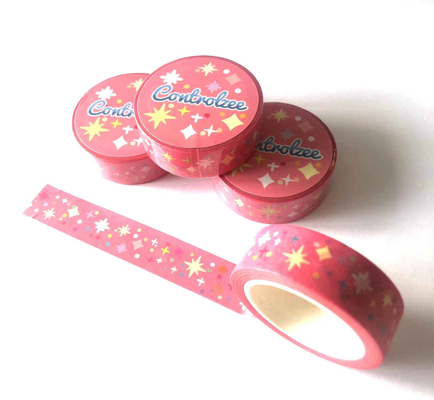 Pink Sparkles Washi Tape