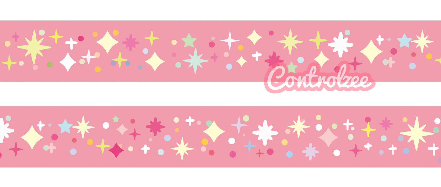 Pink Sparkles Washi Tape