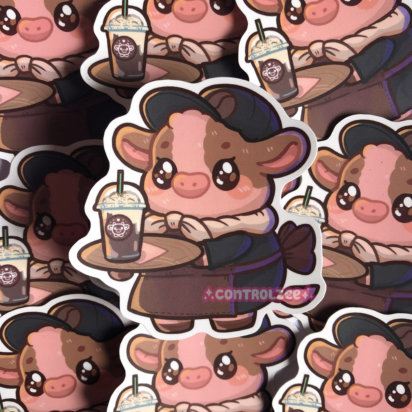 Moos at Work Sticker Set