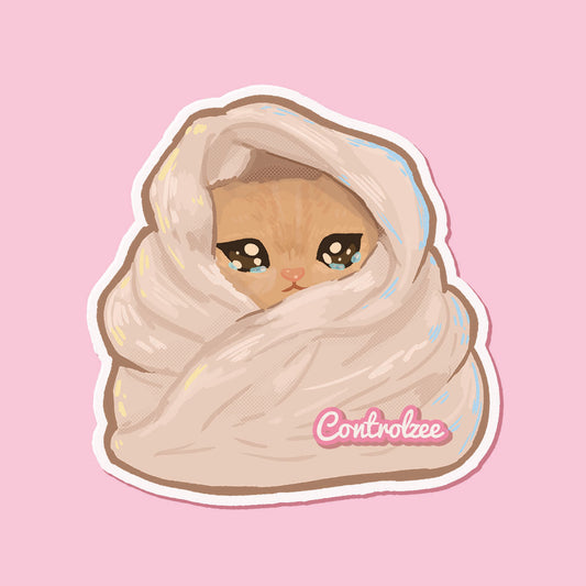 Eepy Cat Sticker