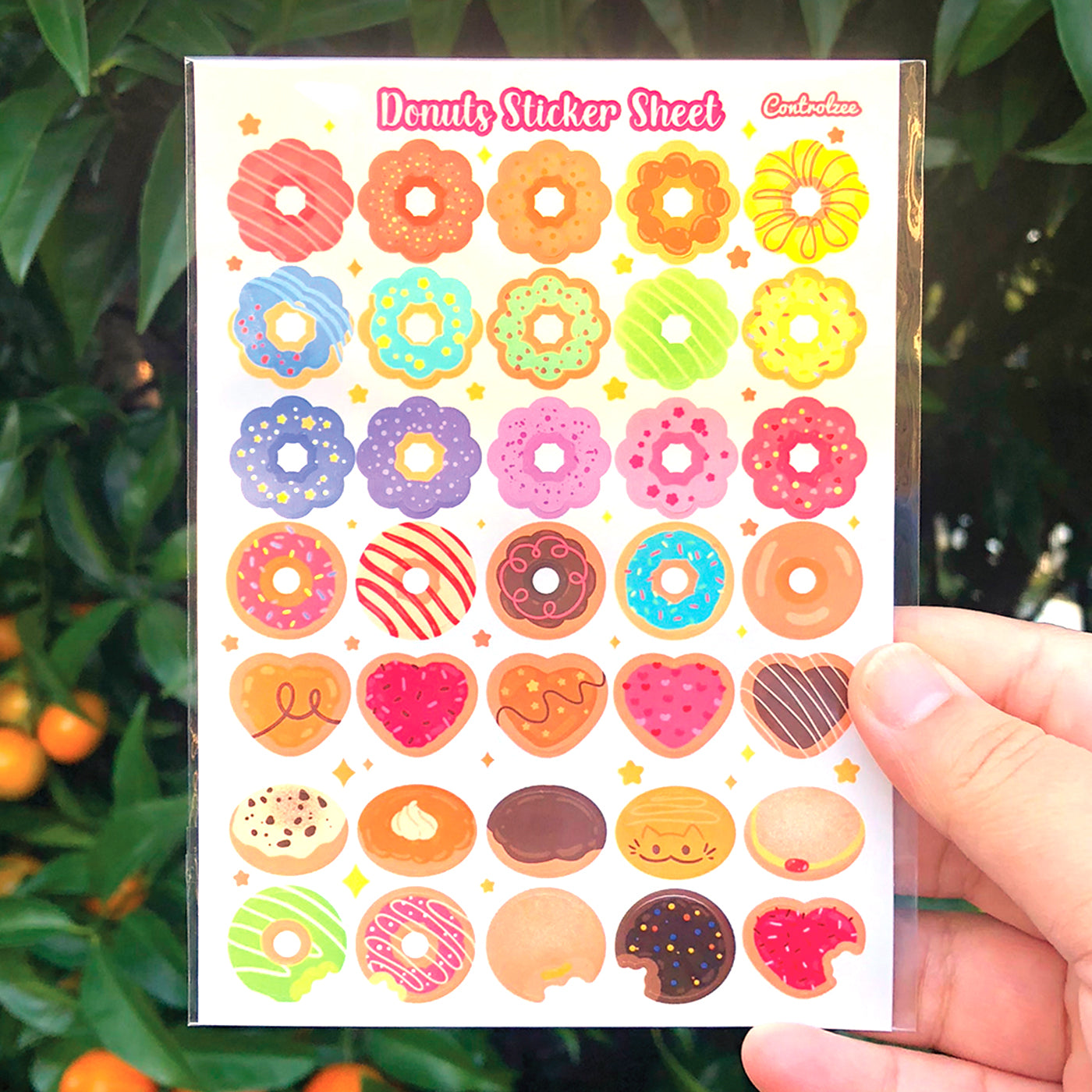 Donuts Sticker Sheet