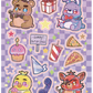 Five Nights at Freddy's Sticker Sheet