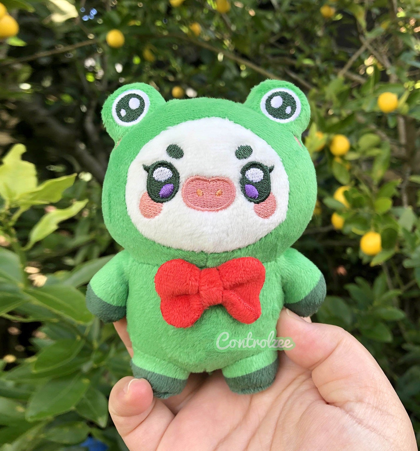 Frog Moo Plushie