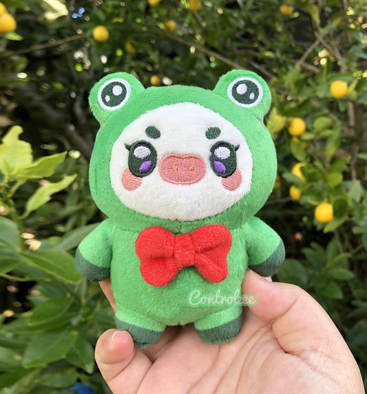 Frog Moo Plushie