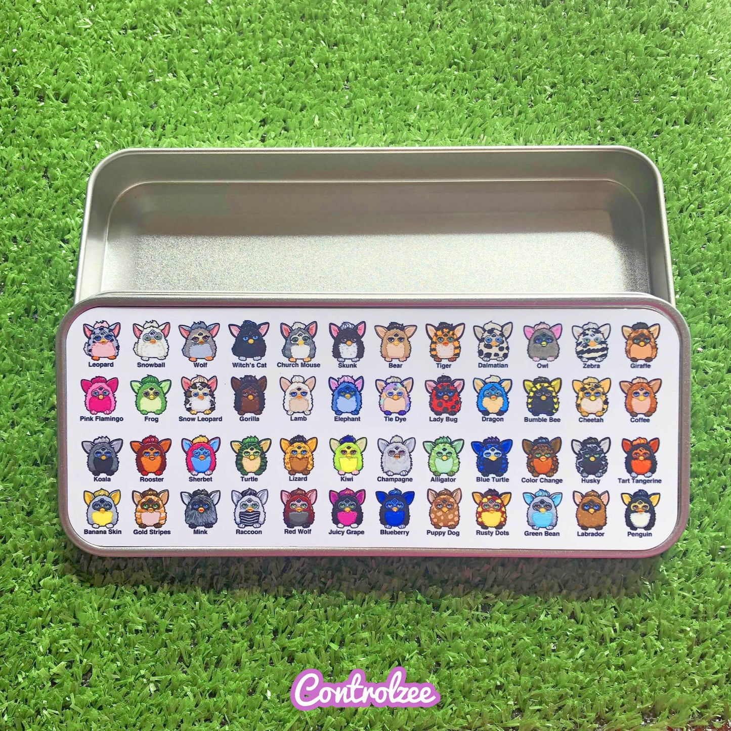 Furby Pencil Case Tin (Gen 1-8)