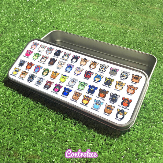 Furby Pencil Case Tin (Gen 1-8)