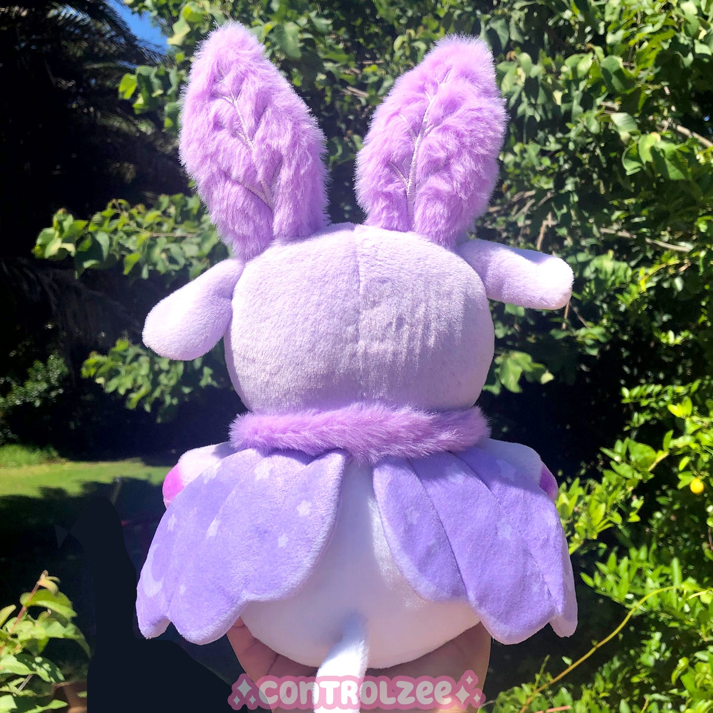 Lavender Moth Moo Plushie