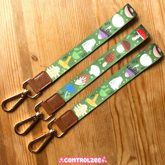 Mushroom Wrist Lanyard