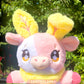 Pink Lemonade Moth Moo Plushie