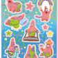Patrick Star Sticker Sheet