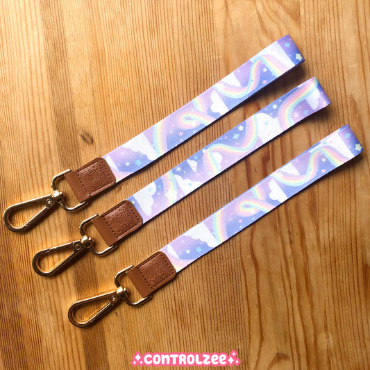 Rainbow Sky Wrist Lanyard