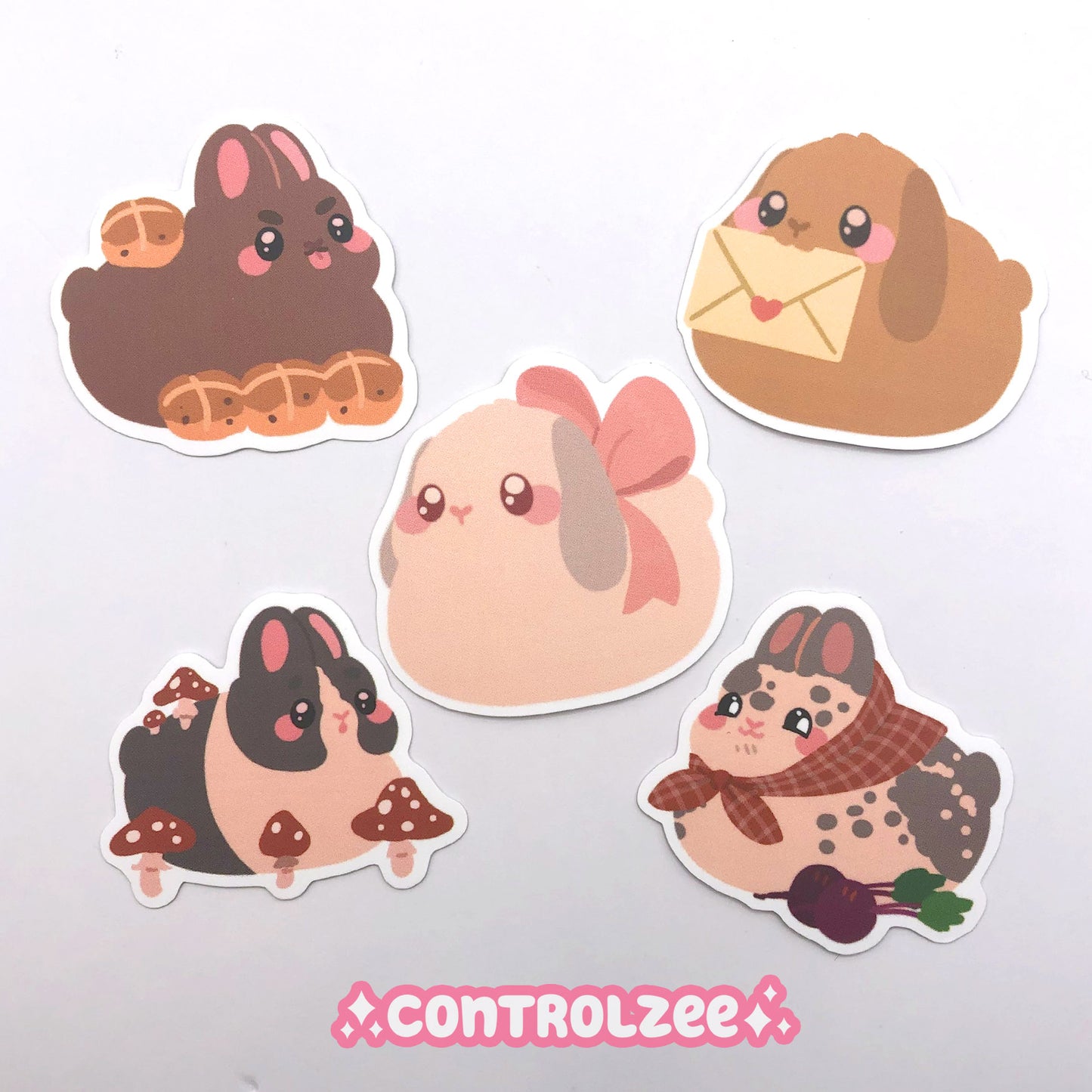 Bunny Sticker Set B