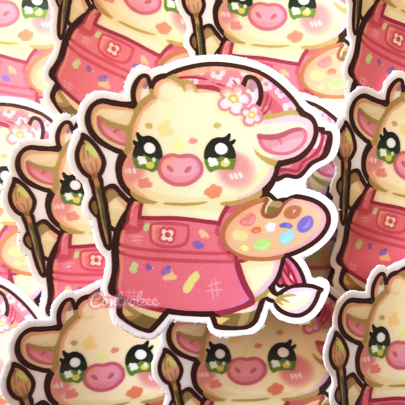 Artist Moo Sticker – Controlzee