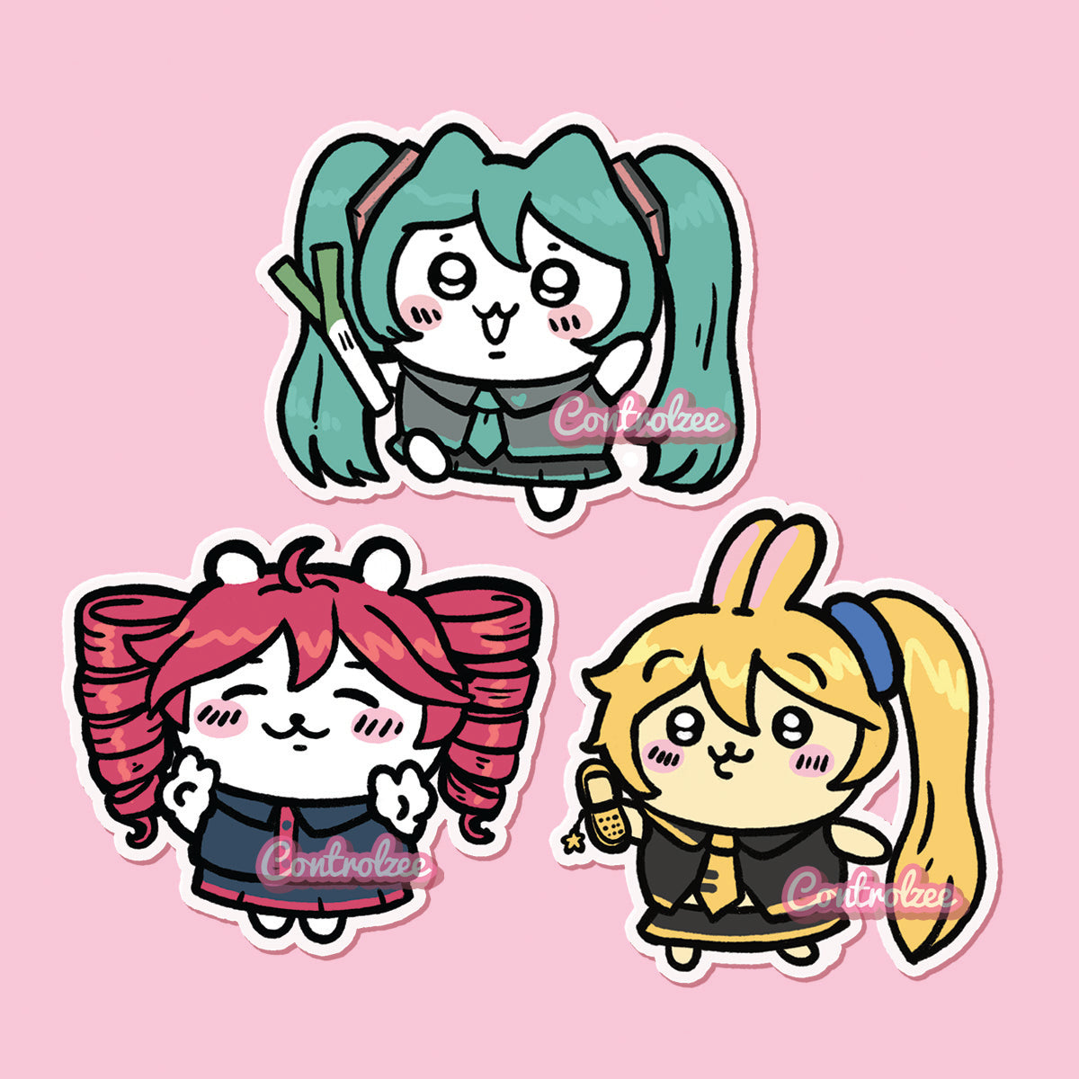 Chiika-loid Stickers