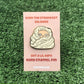 Eepy Cat Enamel Pin