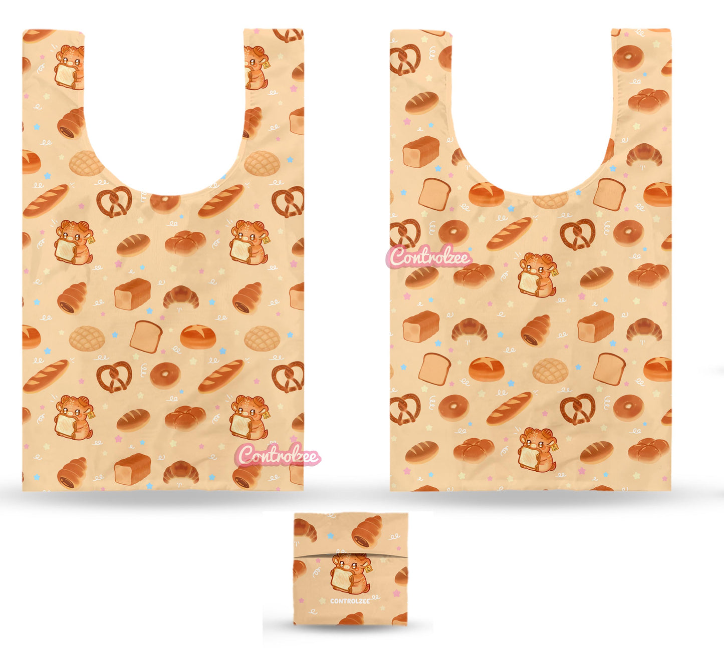 Bread Reusable Shopping Bag
