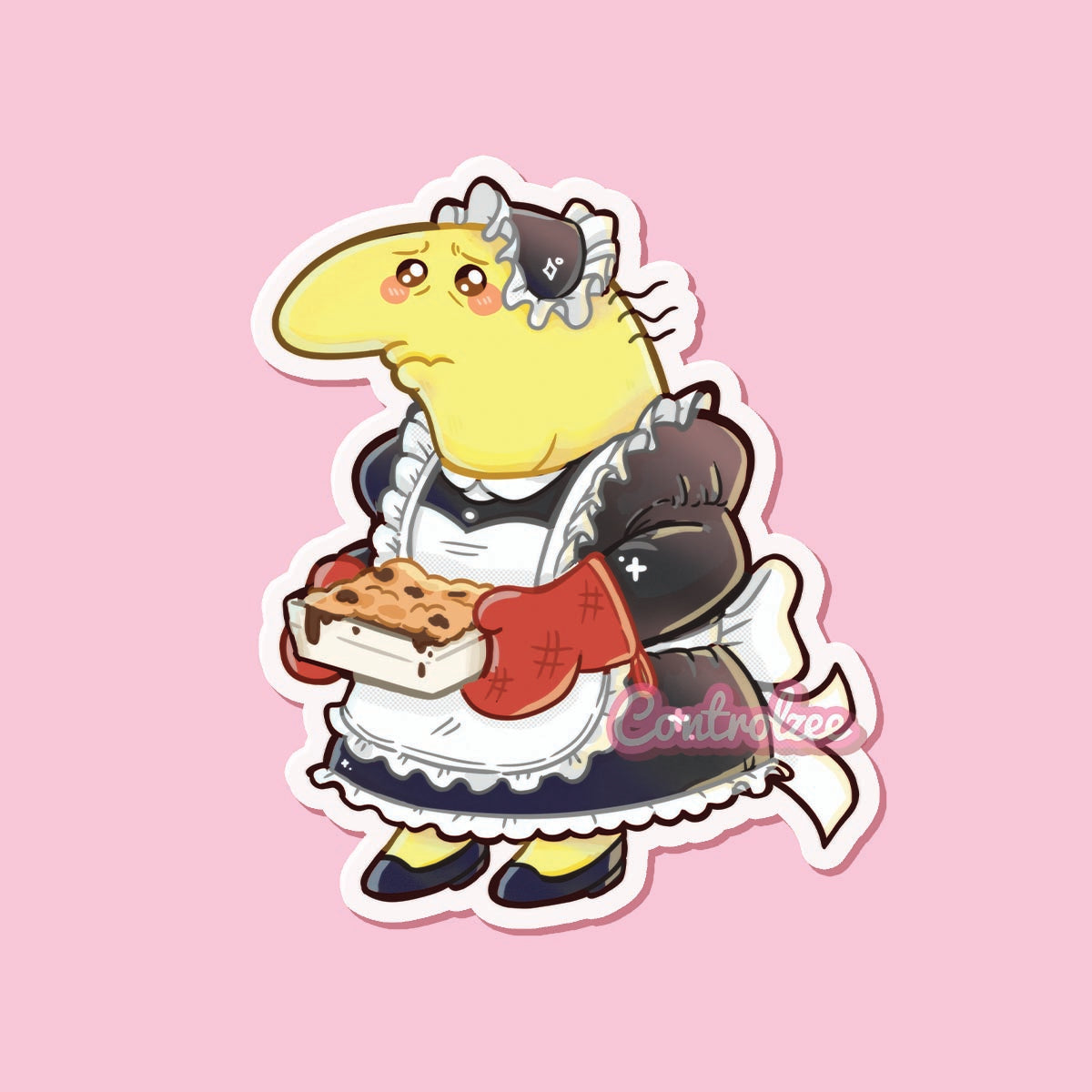 Charlie The Maid Sticker (Smiling Friends)