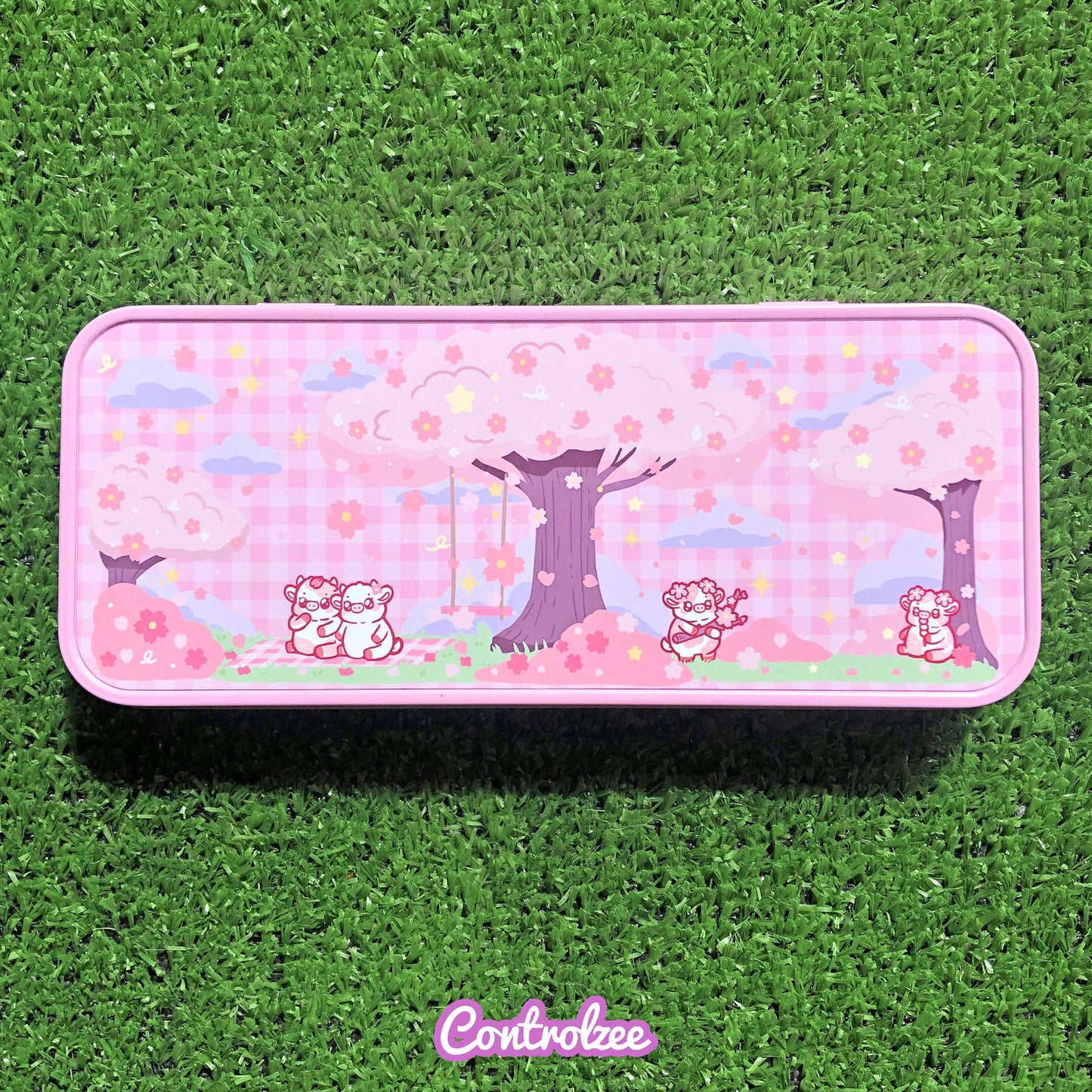 Cherry Blossom Pencil Case Tin