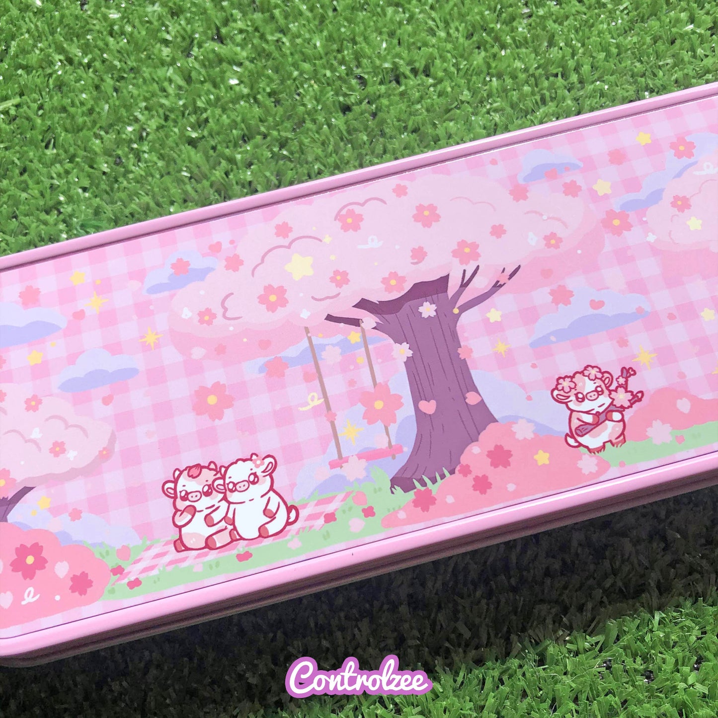 Cherry Blossom Pencil Case Tin