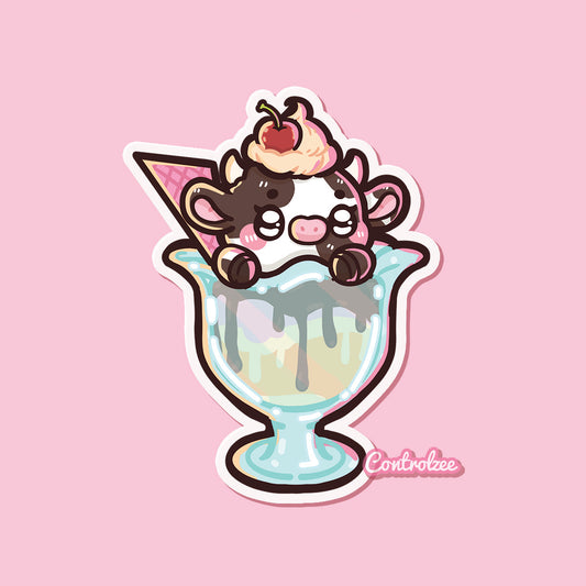 Ice Cream Sundae Sticker