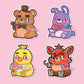 Five Nights at Freddys Stickers
