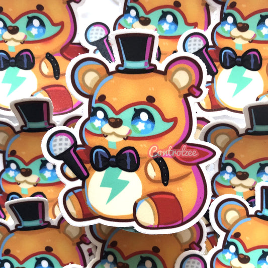 Freddy Fazbear (Glamrock) Sticker