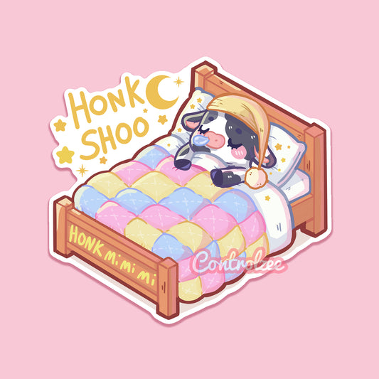 Honk Shoo Moo Bedtime Sticker