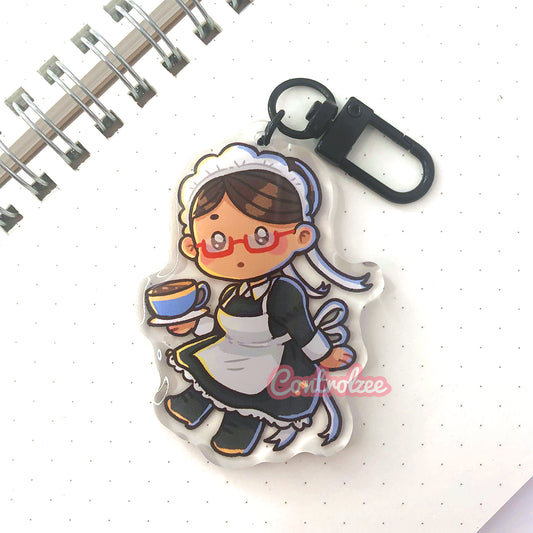 Monster Maid Human Acrylic Keychain