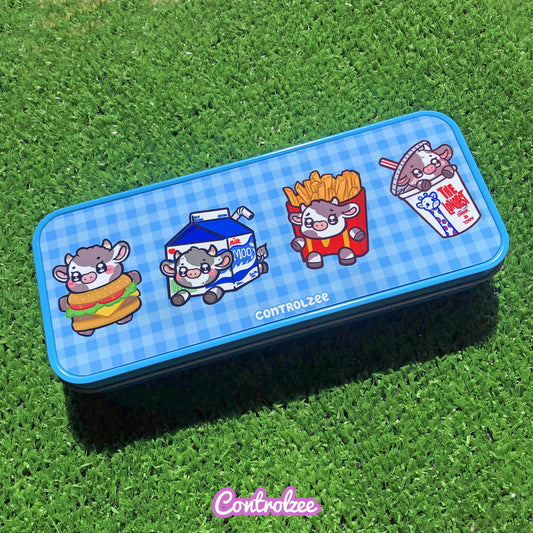 Moo Meal Menu Pencil Case Tin