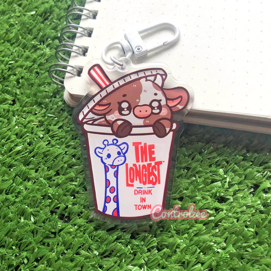 The Longest Drink Acrylic Keychain