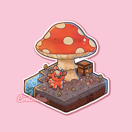 Mooshroom Biome Sticker