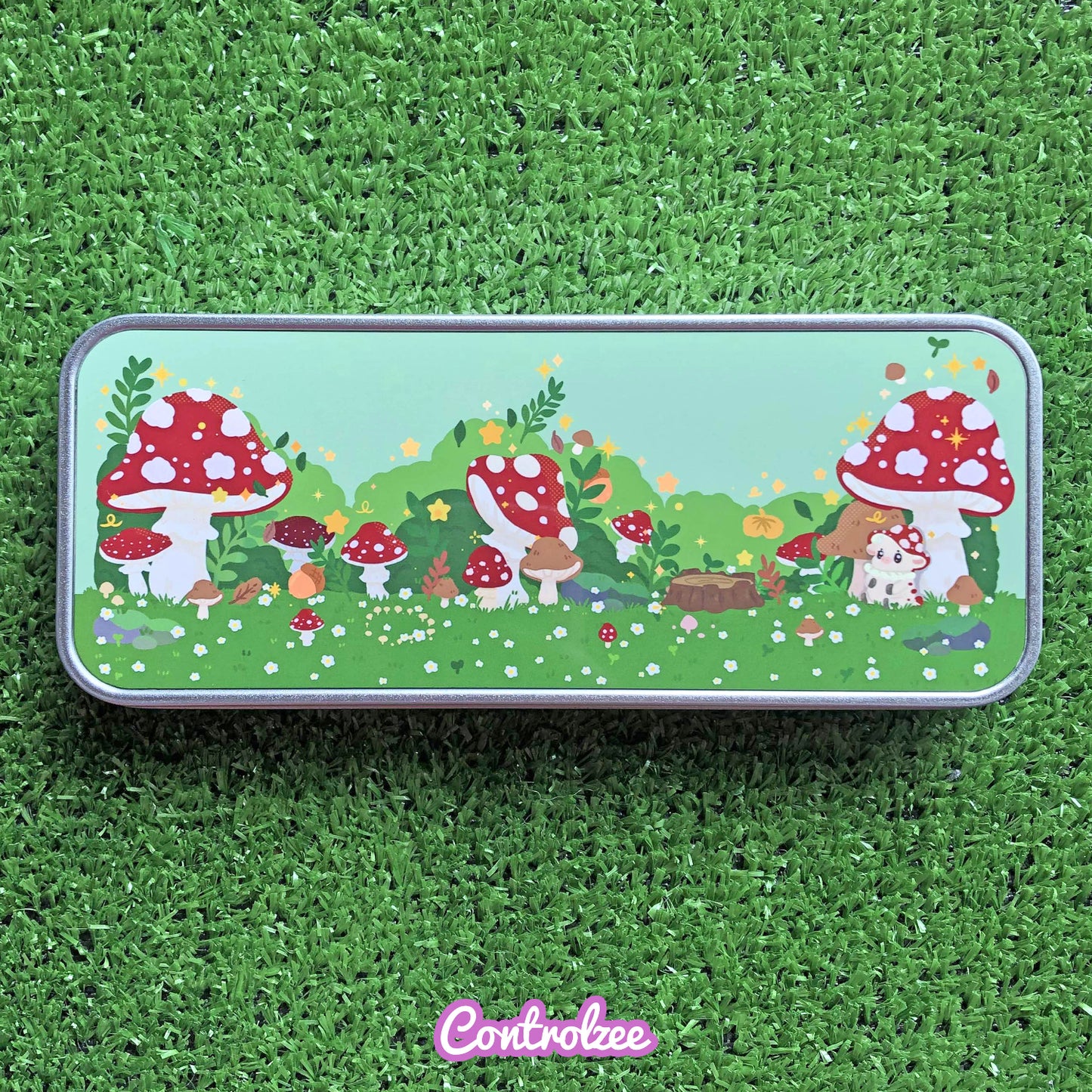 Mushroom Memories Pencil Case Tin