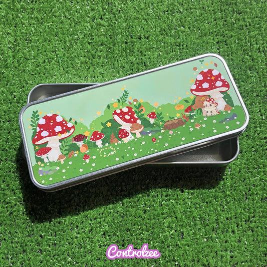Mushroom Memories Pencil Case Tin