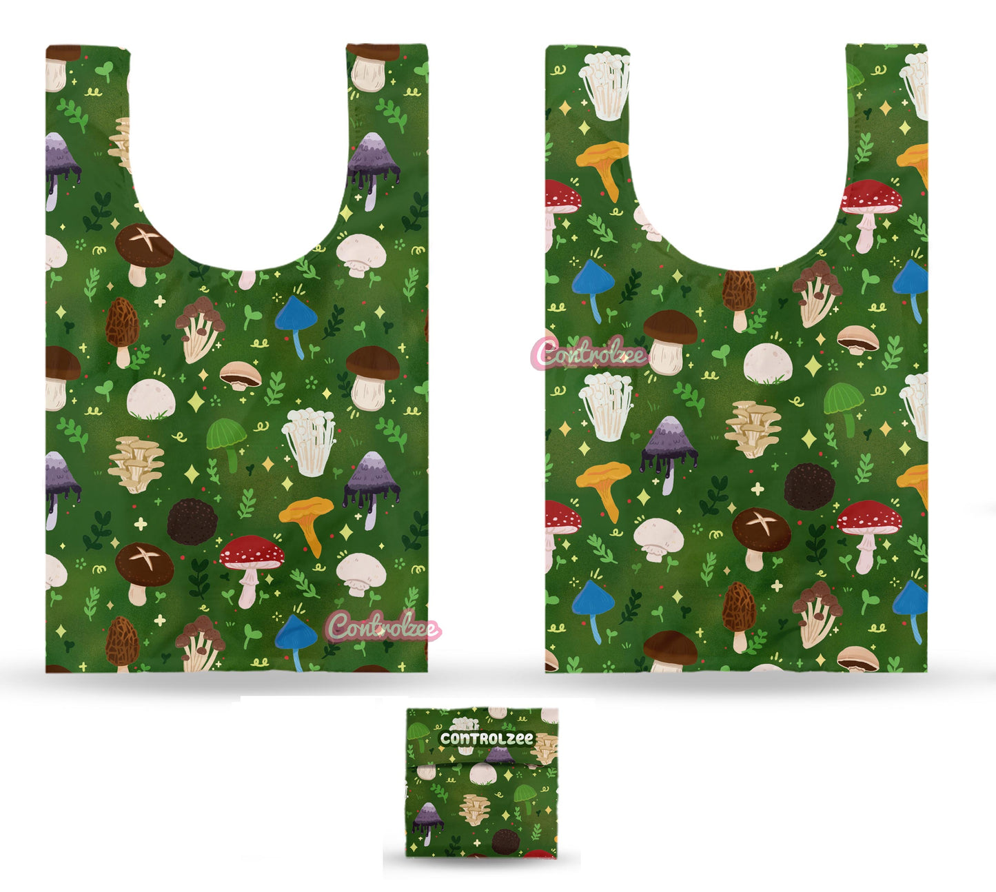 Mushroom Reusable Shopping Bag