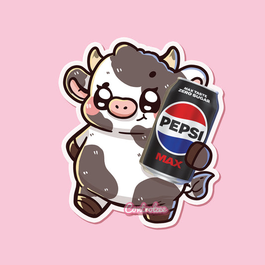 Pepsi Moo Sticker