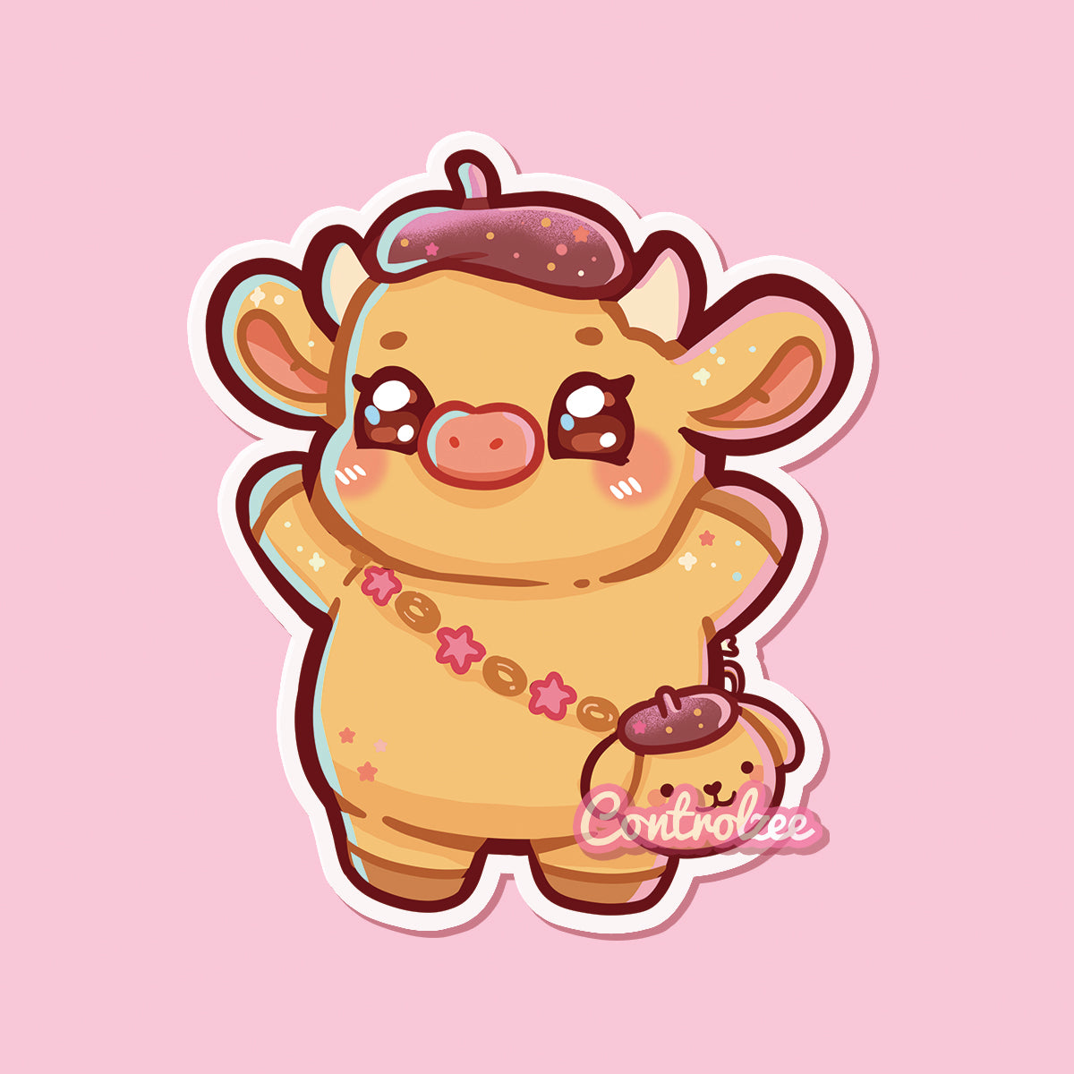Moomoopurrin Sticker
