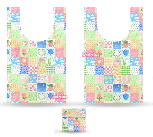 Quilt Reusable Shopping Bag